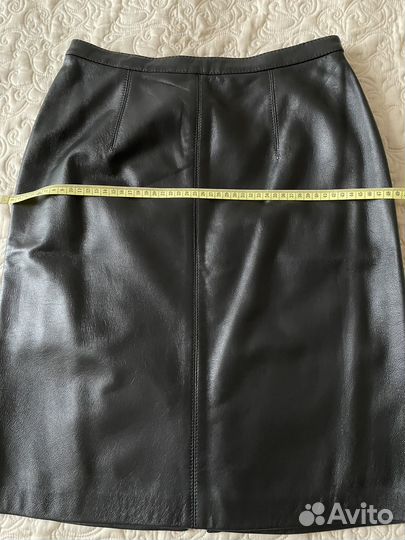 Юбка из натуральной кожи 44 новая