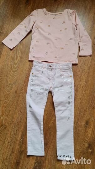 Вещи пакетом на девочку на 3-4 года Zara, Next