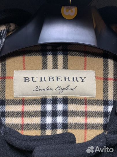 Пальто мужское burberry