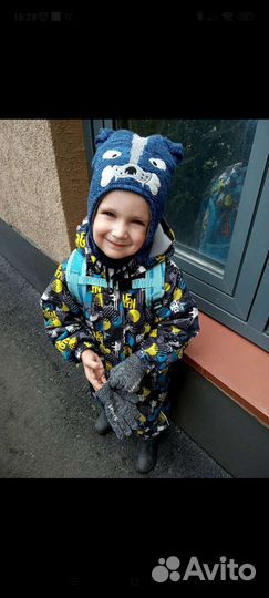 Шапка для мальчика 46 48