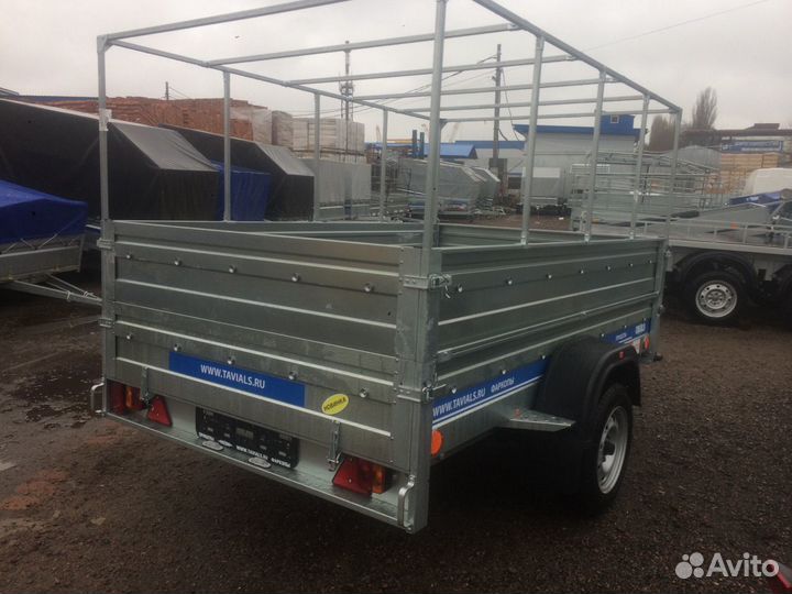 Прицеп легковой Старт 2515 с 2-ым бортом самосвал