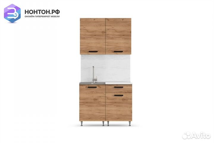 Кухня Рио 1.0 м дуб крафт