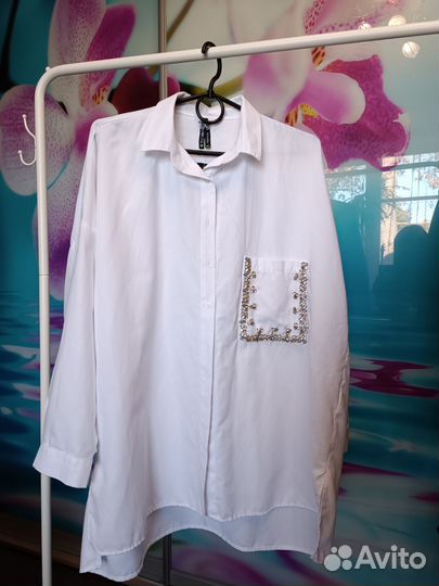 Рубашка белая женская новая