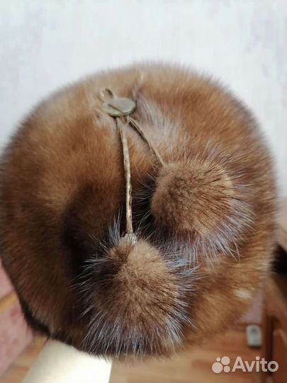 Шапка женская натуральный мех
