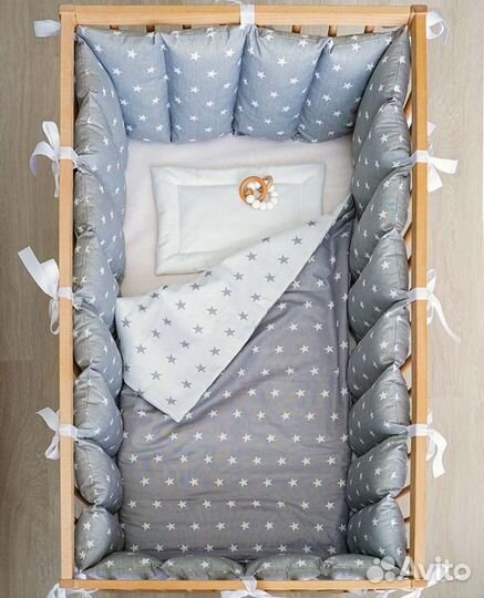 Бортики в кроватку