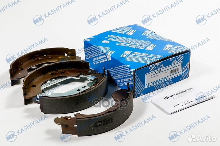 Колодки тормозные барабанные Nissan Almera, March