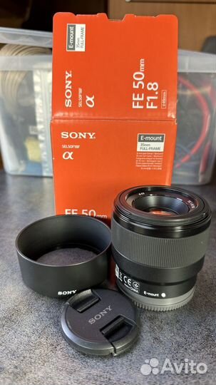 Объектив Sony fe 50mm f1.8
