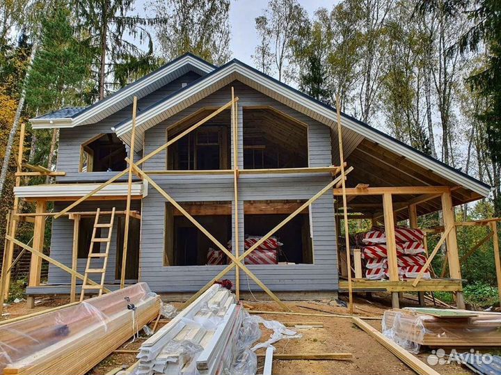 Бригада строителей каркасных домов