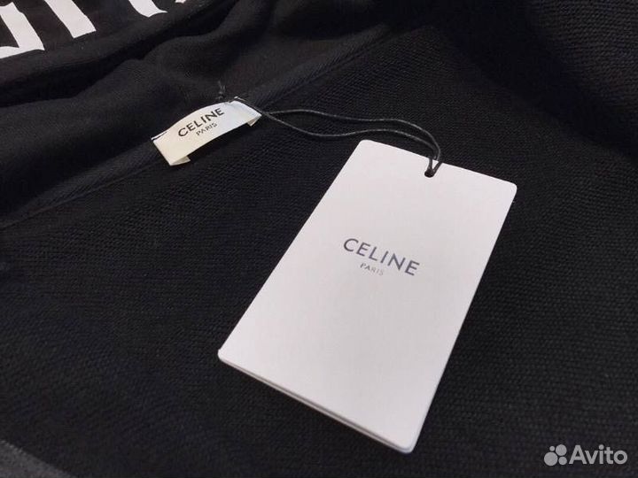 Зип худи celine черная