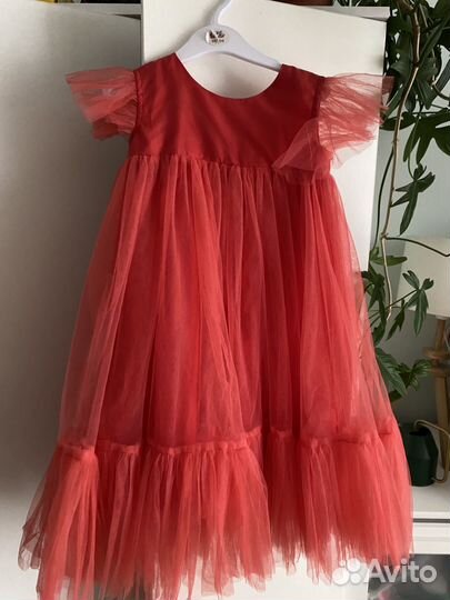 Платье для девочки праздничное. Новогоднее