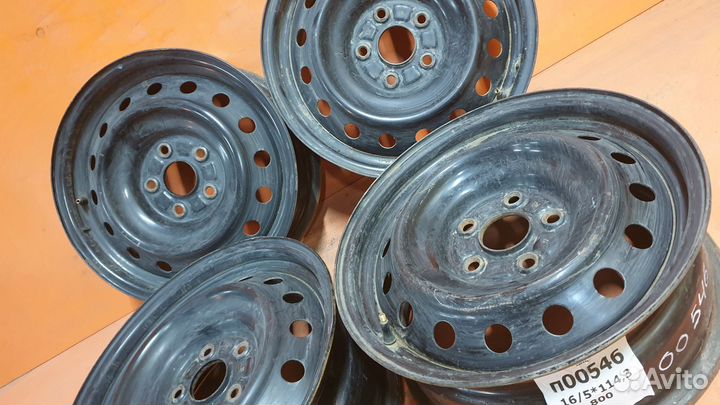 Один диск - диаметр 16 PCD 5х114,3