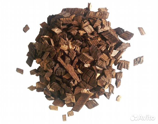 Дубовые чипсы, сильный обжиг, 100 гр