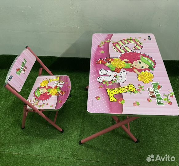 Детский стол и стул складной Новый
