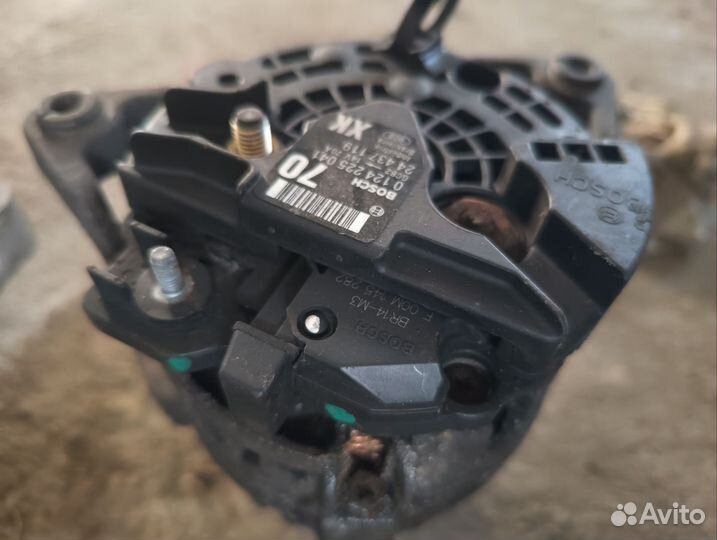 Opel генератор на 1.2 1.4 70A 100A