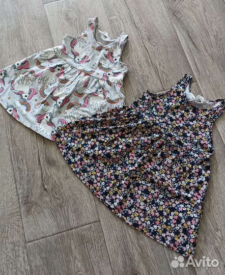 Платья пакетом (набор) Hm для девочки размер 92