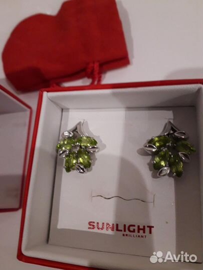 Серебряные серьги