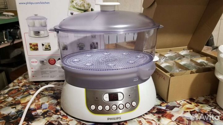 Йогуртница с функцией пароварки Philips HD9141