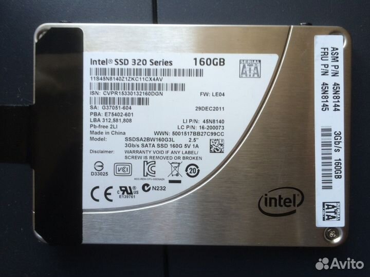 Intel 320 hot sale