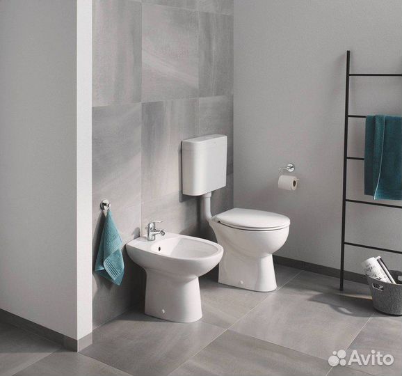 Биде напольное Grohe Bau Ceramic 39432000