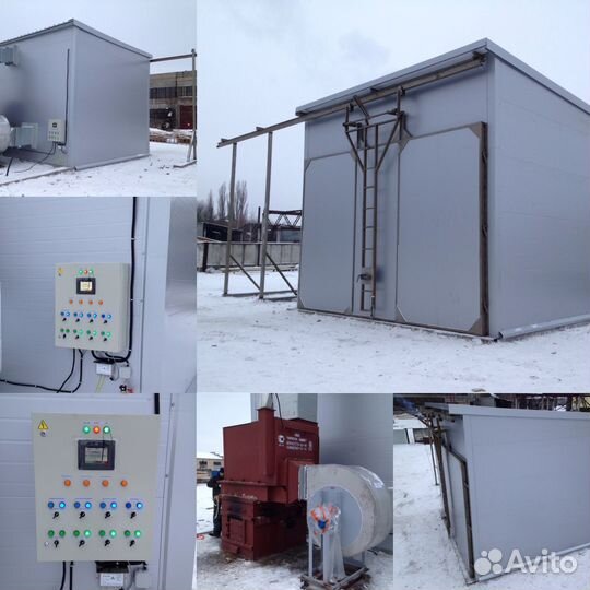 Сушильная камера скд-120м3 для сушки пиломатериала