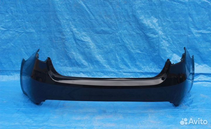 В цвет задний бампер на Kia Rio 3 2013