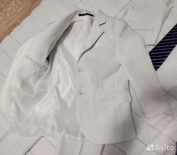 Белый костюм 98-104
