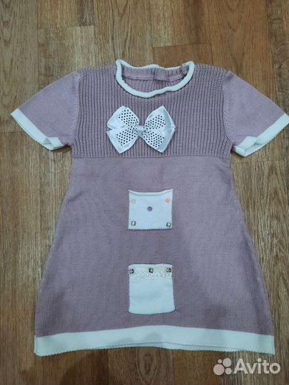 Платье теплое для девочки