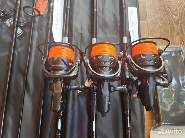 Комплект для карповой ловли 3+3 eastshark