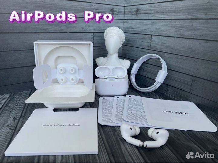 Airpods Pro Premium с шумоподавлением
