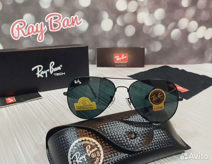 Солнцезащитные очки ray ban aviator