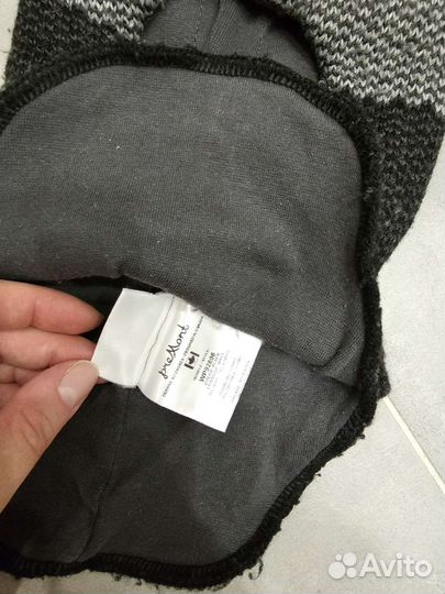 Шапка шлем зимняя