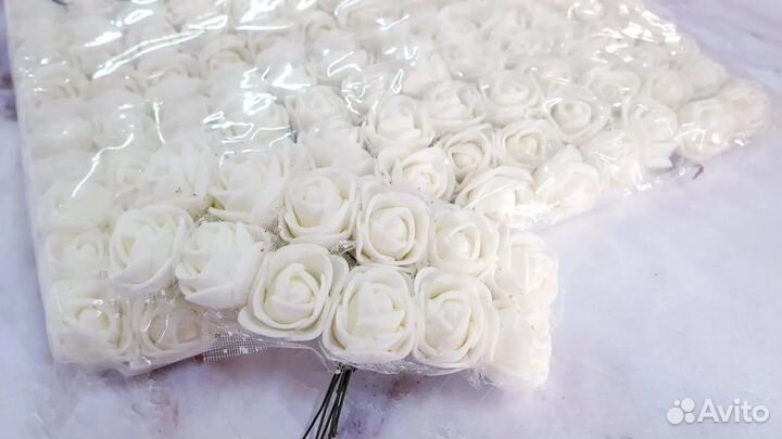 Розочки из фоамирана