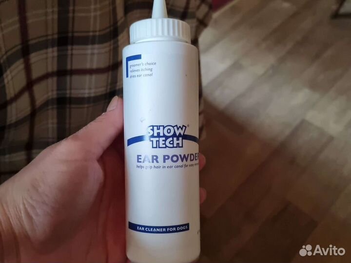 Пудра для удаления волос из ушного прохода