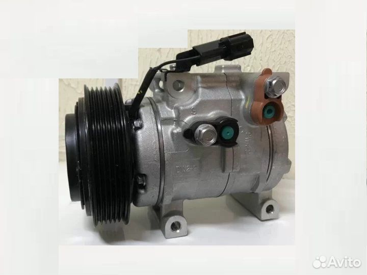 6. 4. 4. Компрессор кондиционера solaris. Компрессор кондиционера solaris.