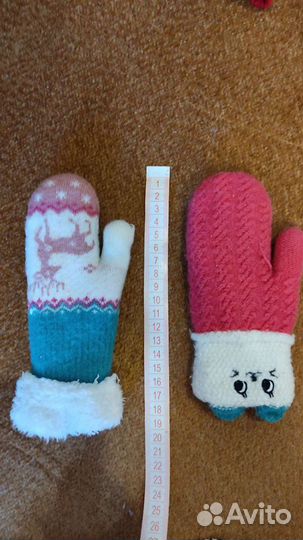 Варежки непромокаемые зимние/краги