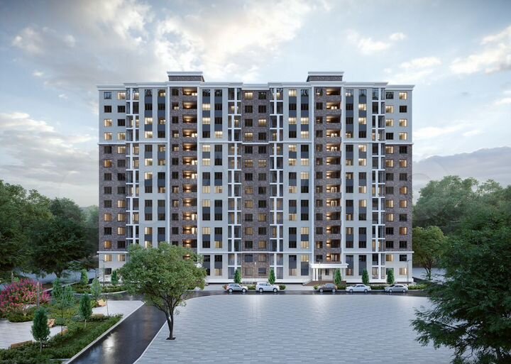 3-к. квартира, 95,3 м², 13/14 эт.