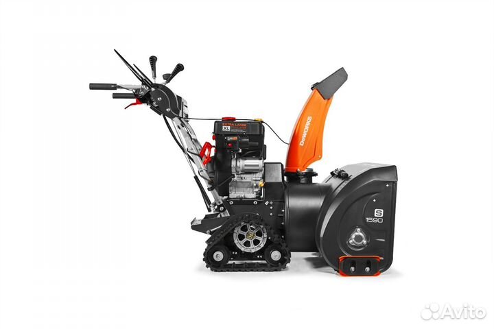 Снегоуборщик deworks S 1590 гусеничный