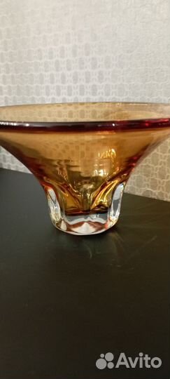 Ваза цветное стекло