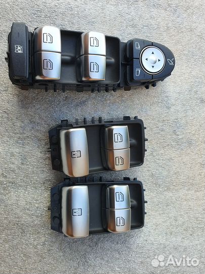 Блоки кнопок управления Mercedes W222