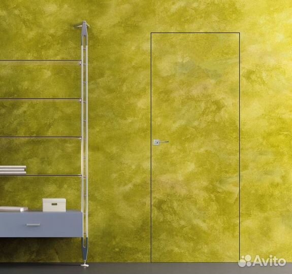 Скрытые межкомнатные двери под отделку