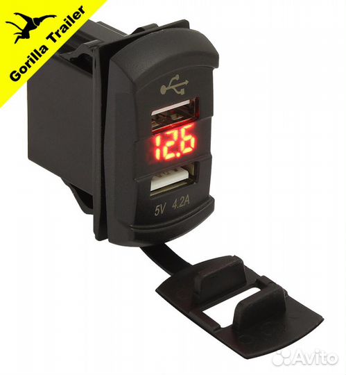 Зарядные гнезда USB в виде клавиши 