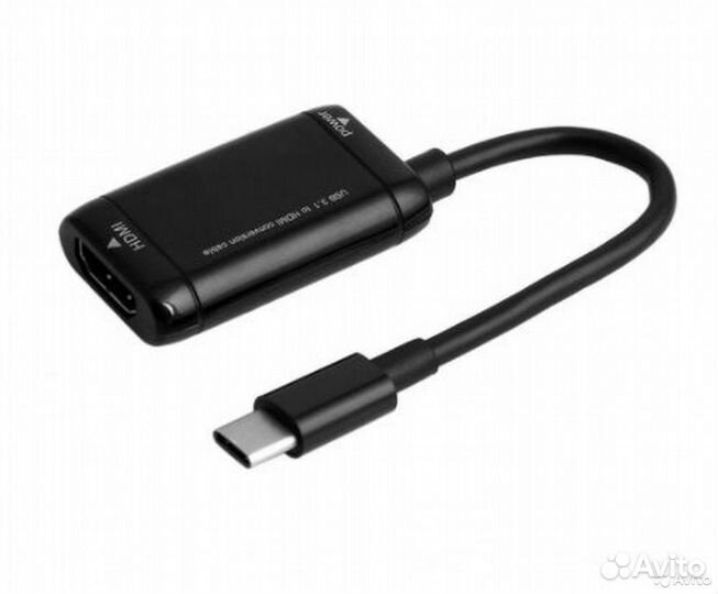 USB-C разветвитель типа C-hdmi (новый)