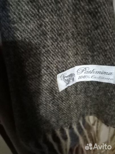 Палантин кашемир новый