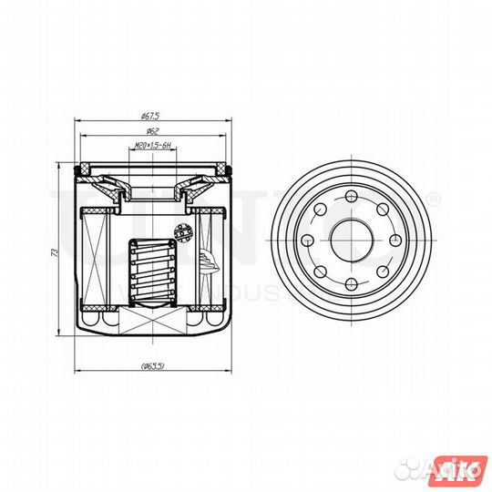 Фильтр масляный