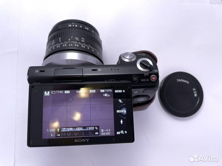 Фотоаппарат sony nex 5n +7artisan 35mm f1,4