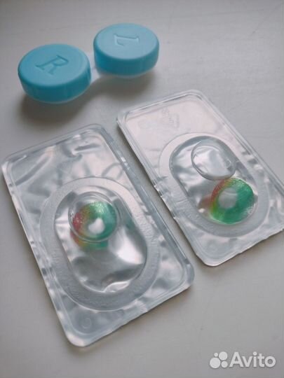 Цветные линзы