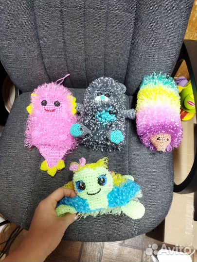 Мочалки игрушки