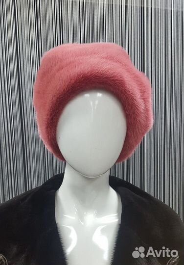 Норковый берет шн-68