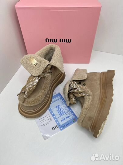 Ботинки Miu Miu