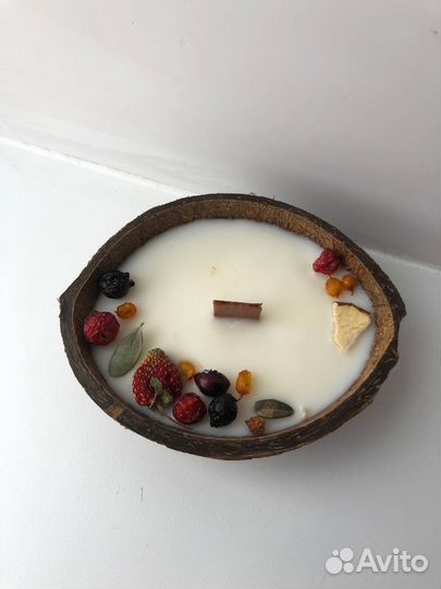 Свечи ручной работы, натуральный воск